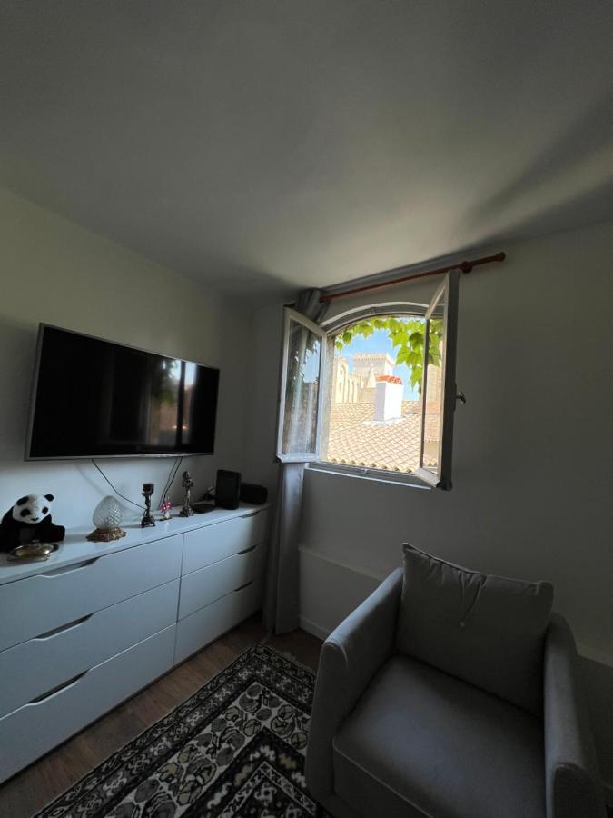 Appartement RÉNOVÉ, vue SUR Palais des Papes, terrasse et WIFI TROISIEME ETAGE à Avignon Extérieur photo
